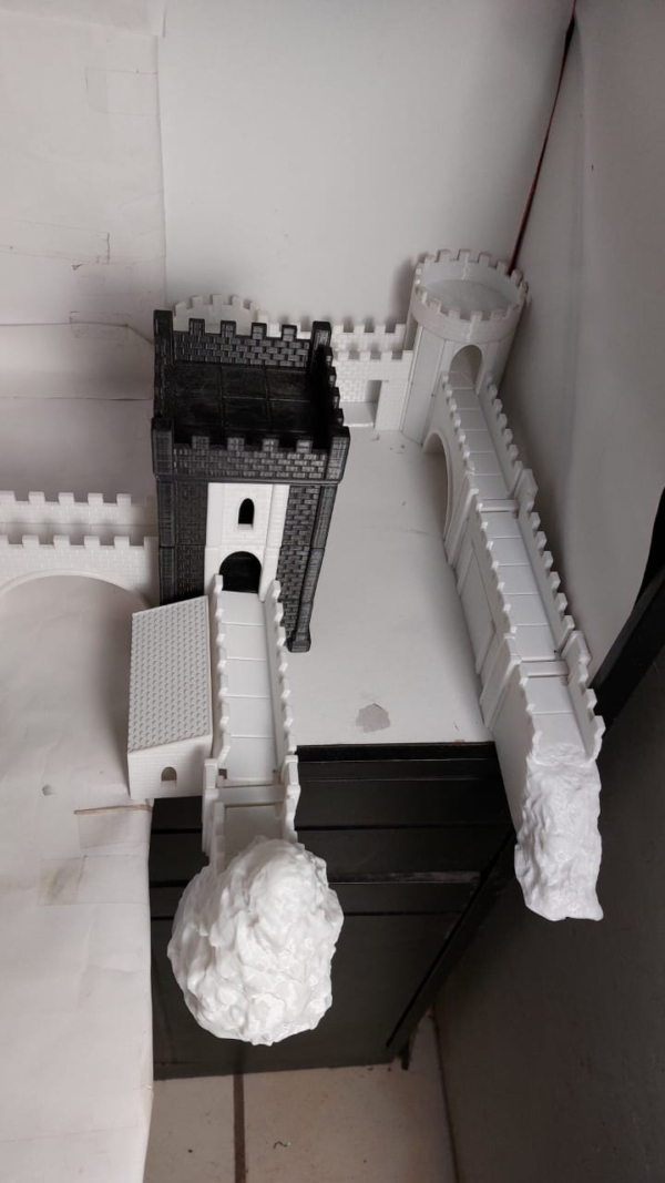 Castillo para Juegos de Mesa (Escalas 1/35 y 1/48) - Impreso en PLA - Image 3