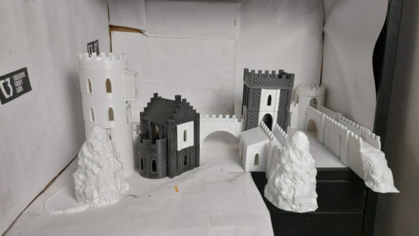 Castillo para Juegos de Mesa (Escalas 1/35 y 1/48) - Impreso en PLA
