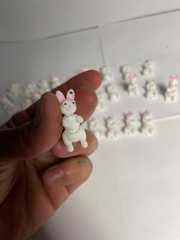CONEJITO ARTICULADO MINI - ¡Ternura y Diversión en 3D! - Image 2